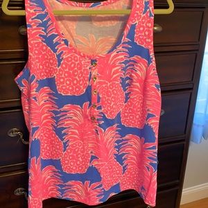 EUC Lilly tank top beautiful colors for summer